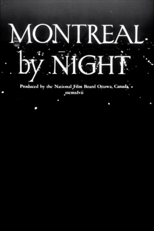 Montreal by Night official trailer poster