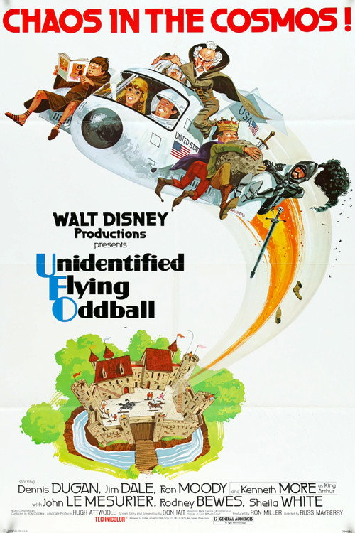 Unidentified Flying Oddball official trailer poster