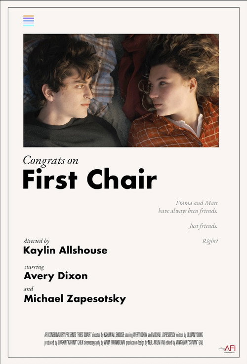Congrats on First Chair official trailer poster