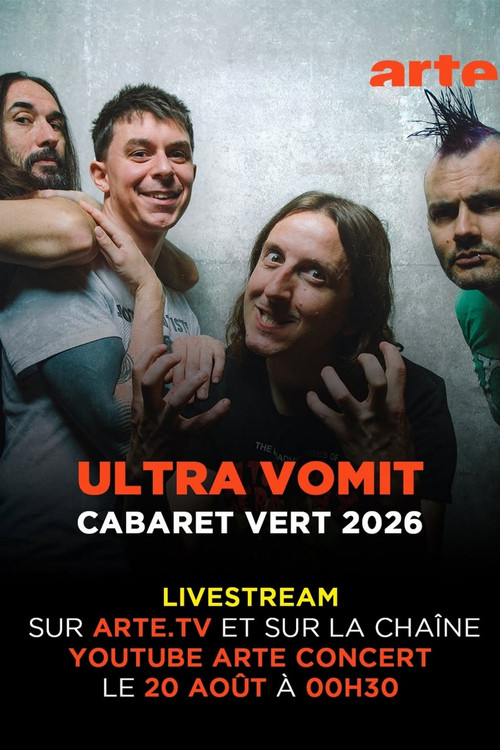 Ultra Vomit - Cabaret Vert 2026 official trailer poster