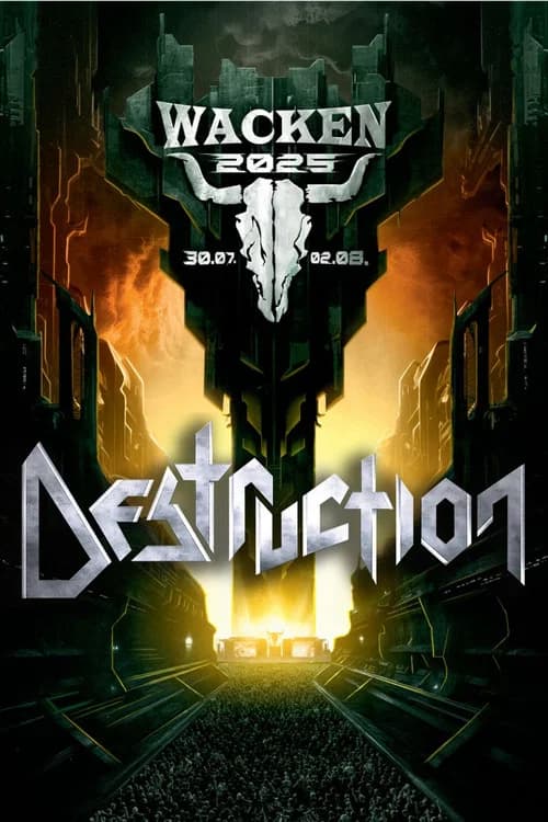 Destruction Live at Wacken Open Air official trailer poster