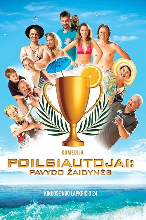 Poilsiautojai: pavydo žaidynės official trailer poster