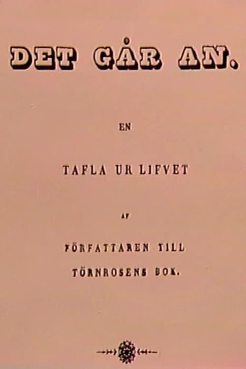 Det går an official trailer poster