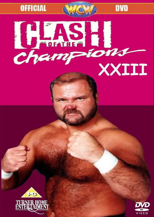 WCW Clash of The Champions XXIII official trailer poster