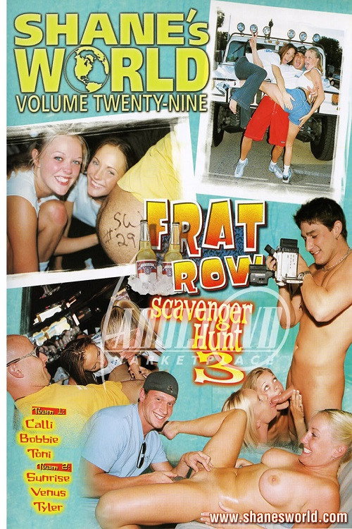 Shane's World 29: Frat Row Scavenger Hunt 3 official trailer poster