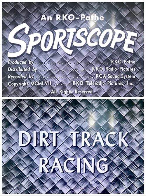 Dirt Track Racing official trailer poster