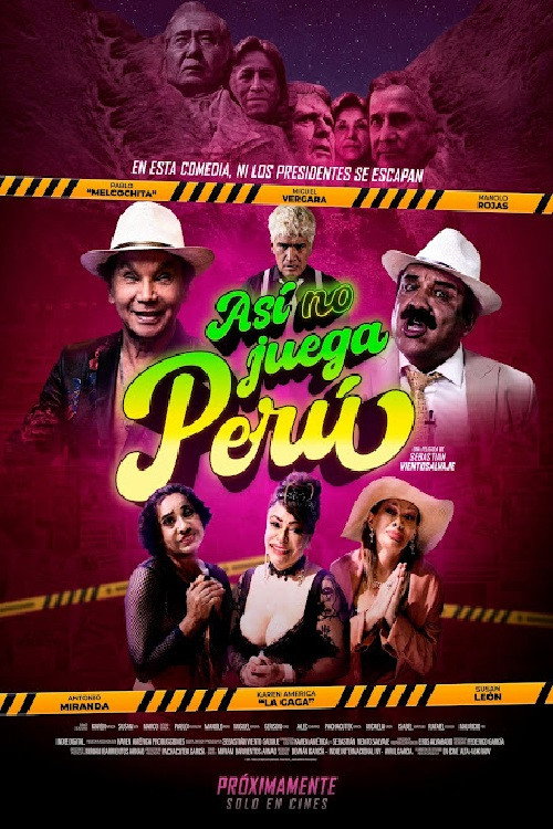 Así no juega Perú official trailer poster