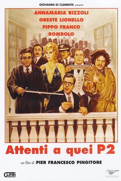 Attenti a quei P2 official trailer poster