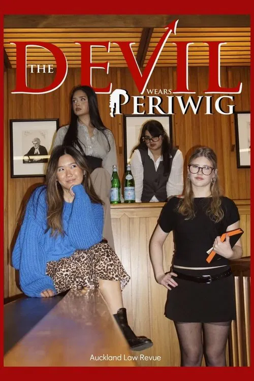 Auckland Law Revue - The Devil Wears Perwig official trailer poster