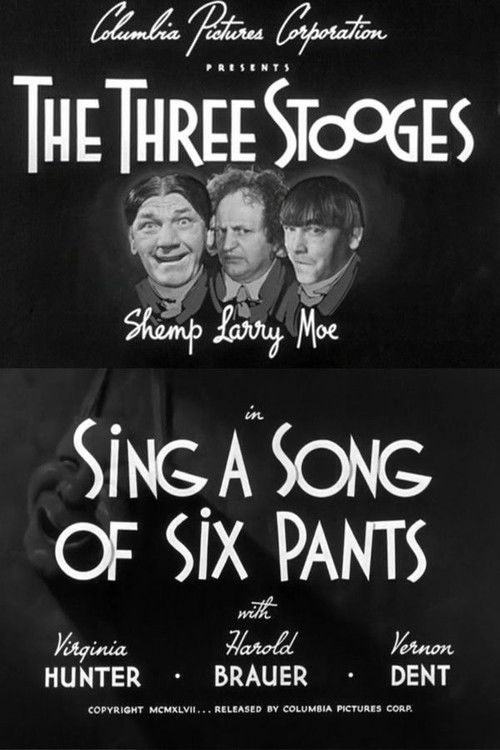 Sing a Song of Six Pants official trailer poster
