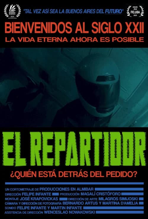 El Repartidor official trailer poster
