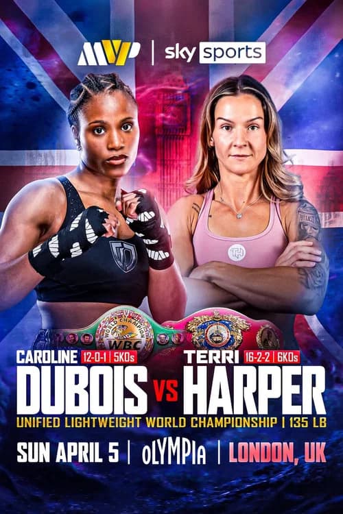 Caroline Dubois vs. Terri Harper official trailer poster