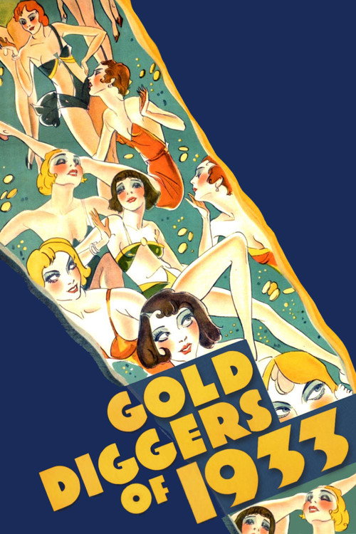 Gold Diggers of 1933 official trailer poster