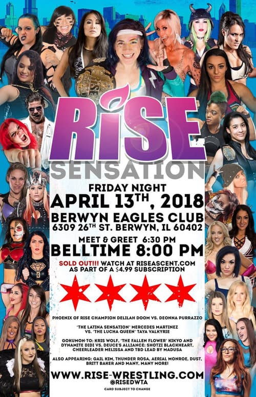 RISE 7: Sensation official trailer poster