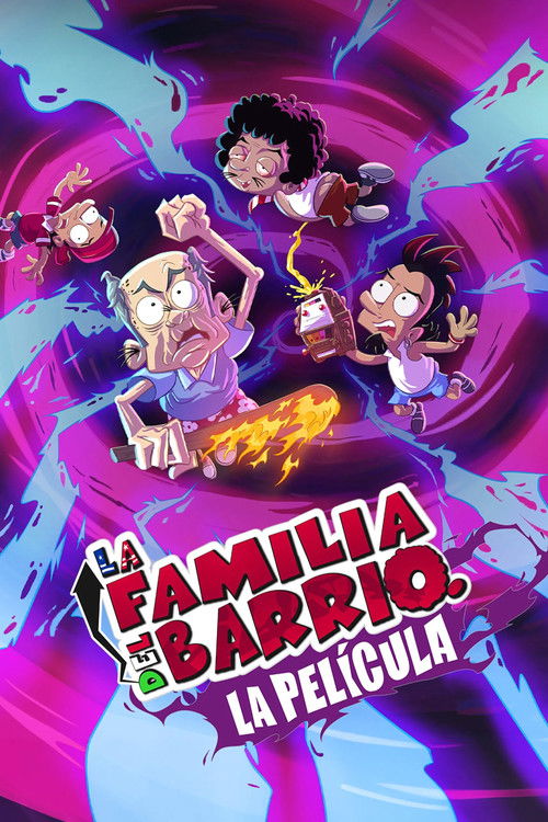La Familia del Barrio: La Película official trailer poster