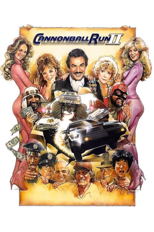 Cannonball Run II official trailer poster