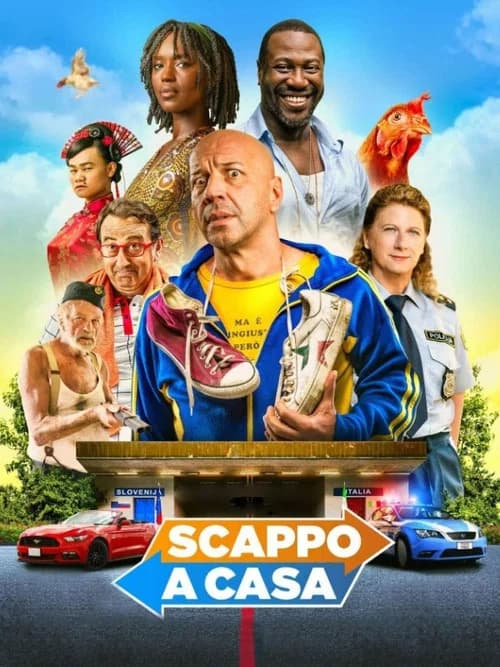 Scappo a casa official trailer poster