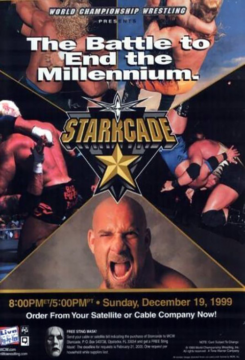 WCW Starrcade 1999 official trailer poster