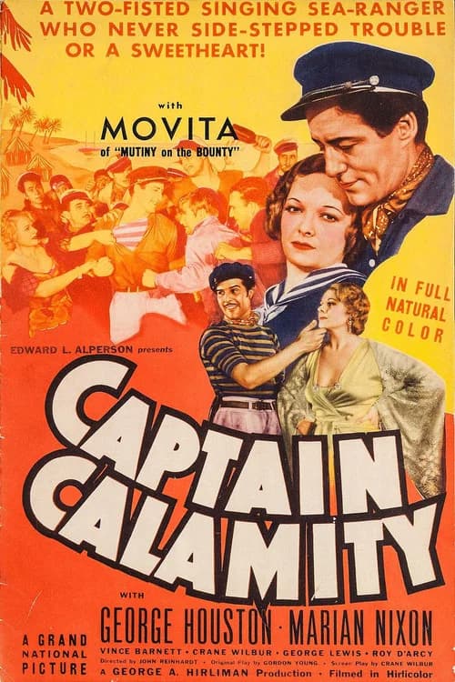 Captain Calamity official trailer poster