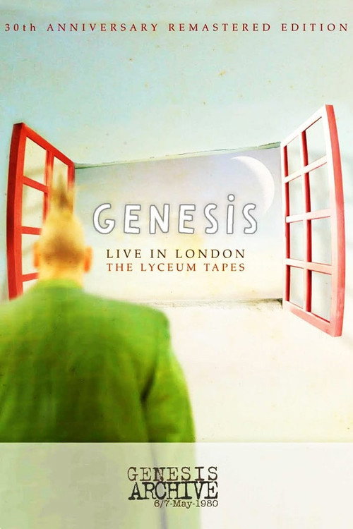 Genesis - Live in London: The Lyceum Tapes May 6, 1980 official trailer poster