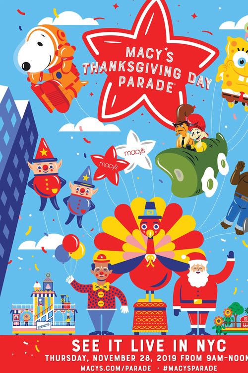 Macy's Thanksgiving Day Parade official trailer poster