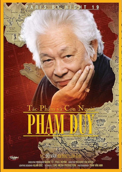 Paris By Night 19: Tác Phẩm Và Con Người Phạm Duy official trailer poster