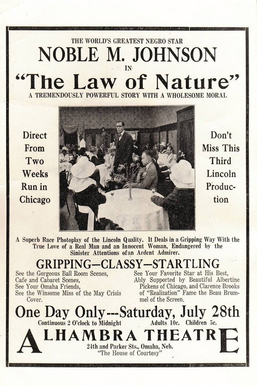 The Law of Nature official trailer poster