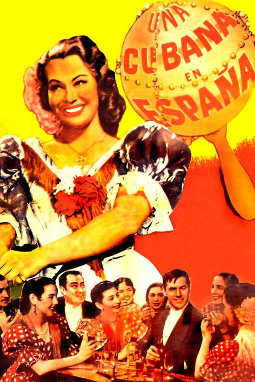 Una cubana en España official trailer poster
