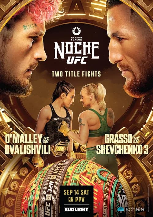 UFC 306: O'Malley vs. Dvalishvili official trailer poster