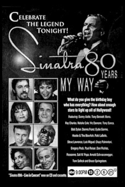 Sinatra: 80 Years My Way official trailer poster