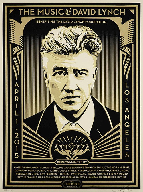 The Music of David Lynch official trailer poster
