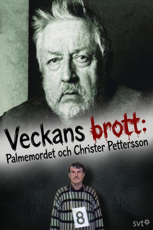 Veckans brott: Palmemordet och Christer Pettersson official trailer poster