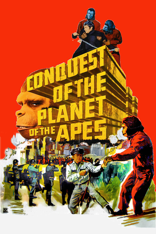 Conquest of the Planet of the Apes official trailer poster