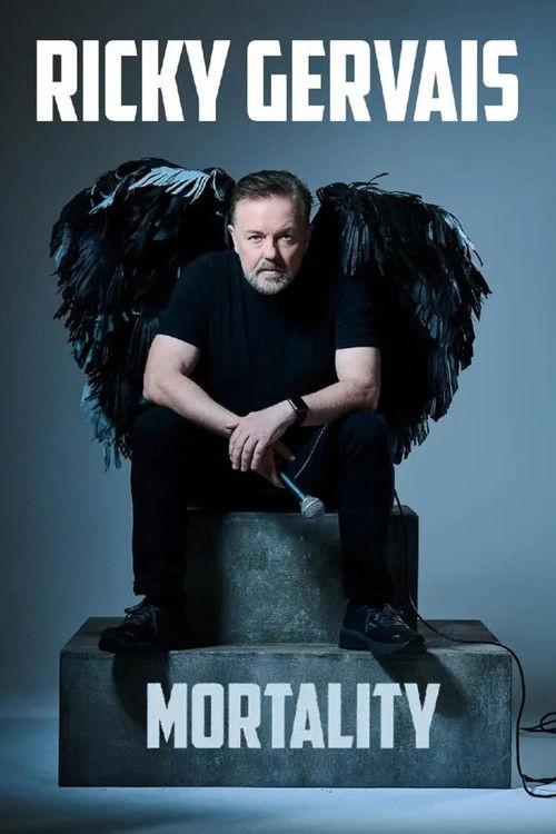 Ricky Gervais: Mortality official trailer poster