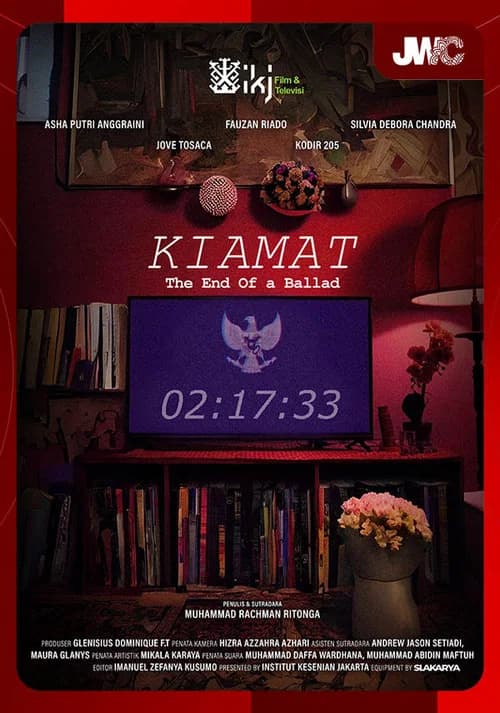 Kiamat: The End Of A Ballad official trailer poster