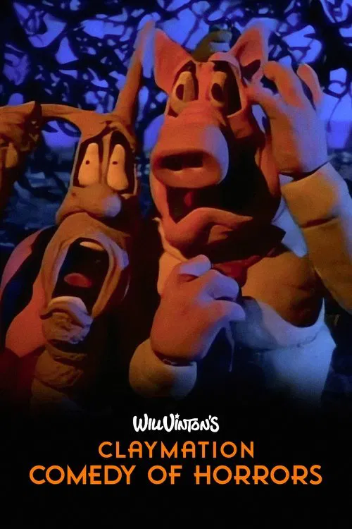 Will Vinton's Claymation Comedy of Horrors official trailer poster