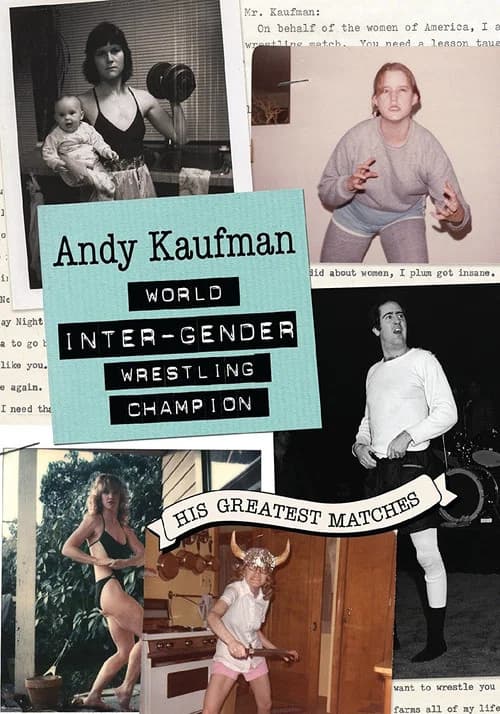 Andy Kaufman World Inter-Gender Wrestling Champion: His Greatest Matches official trailer poster