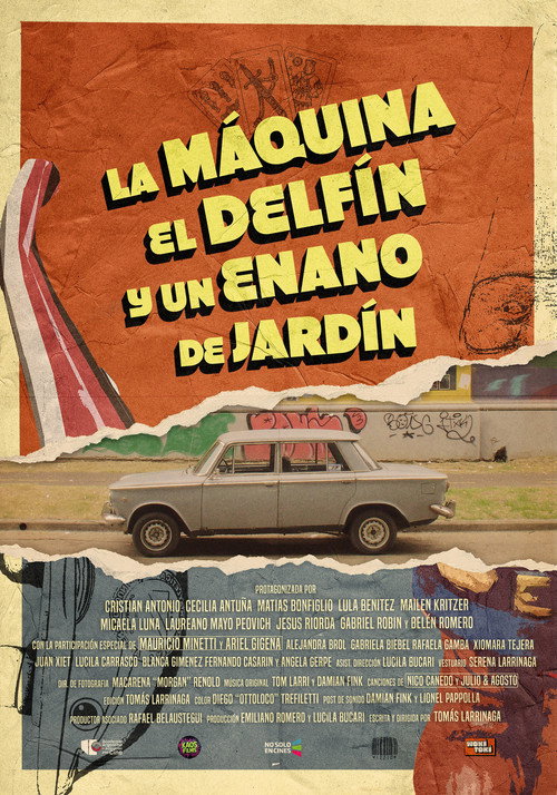 The Machine, The Dolphin and a Garden Gnome official trailer poster