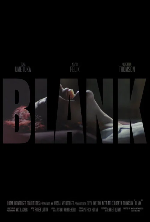 Blank official trailer poster