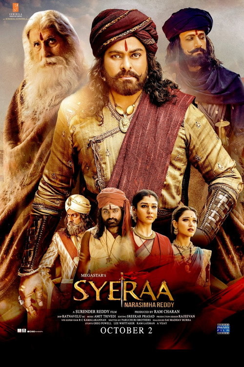 Sye Raa Narasimha Reddy official trailer poster