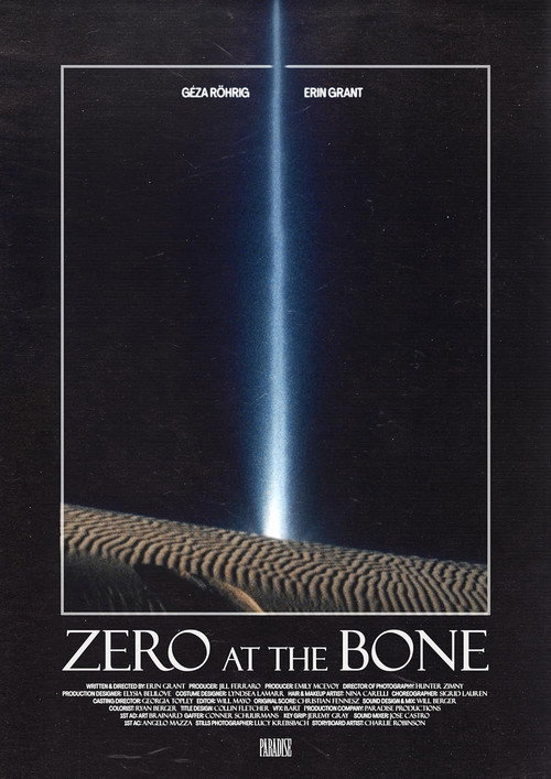 Zero at the Bone official trailer poster