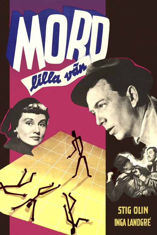 Mord, lilla vän official trailer poster