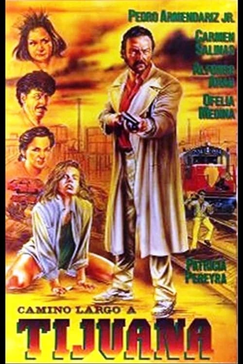 Camino largo a Tijuana official trailer poster