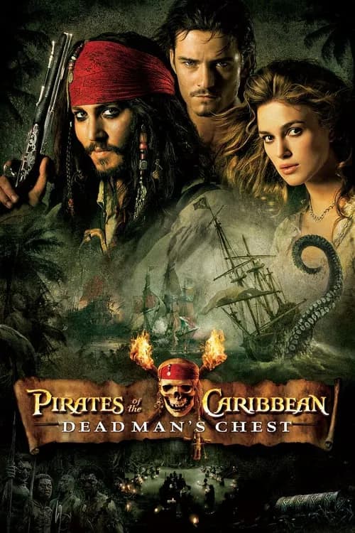 Pirates of the Caribbean: Dead Man's Chest official trailer poster
