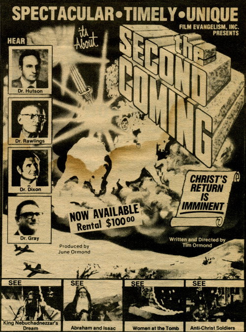 It's About the Second Coming official trailer poster
