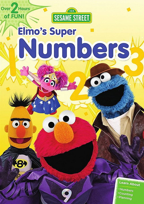 Sesame Street: Elmo's Super Numbers official trailer poster