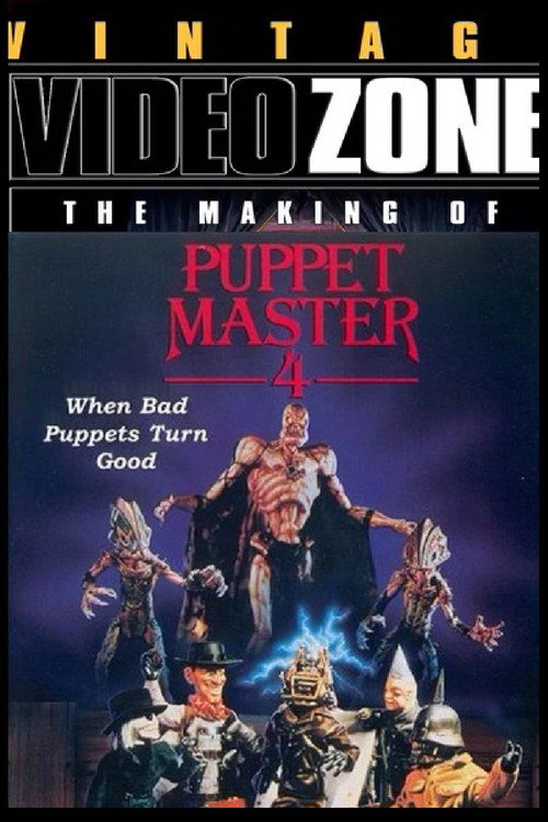 Videozone: The Making of "Puppet Master 4" official trailer poster