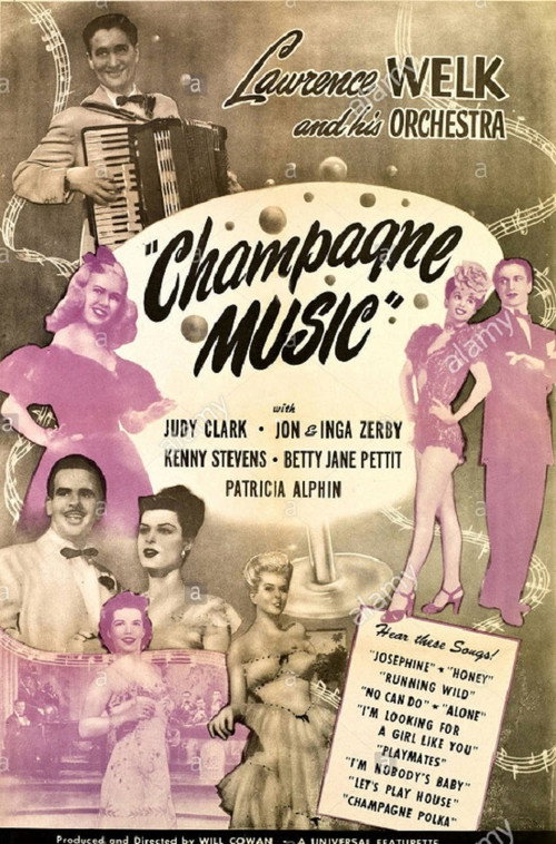 Champagne Music official trailer poster