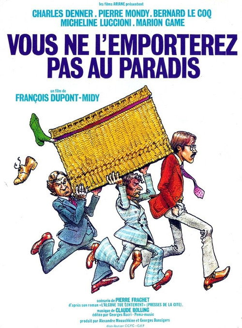 Vous ne l'emporterez pas au paradis official trailer poster