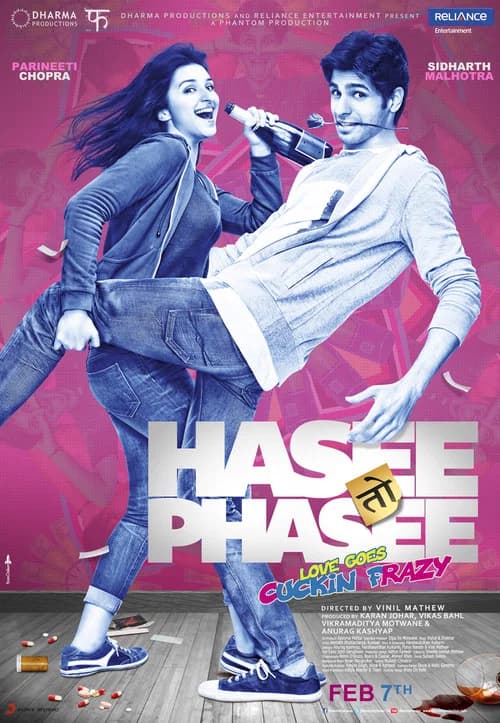 Hasee Toh Phasee official trailer poster